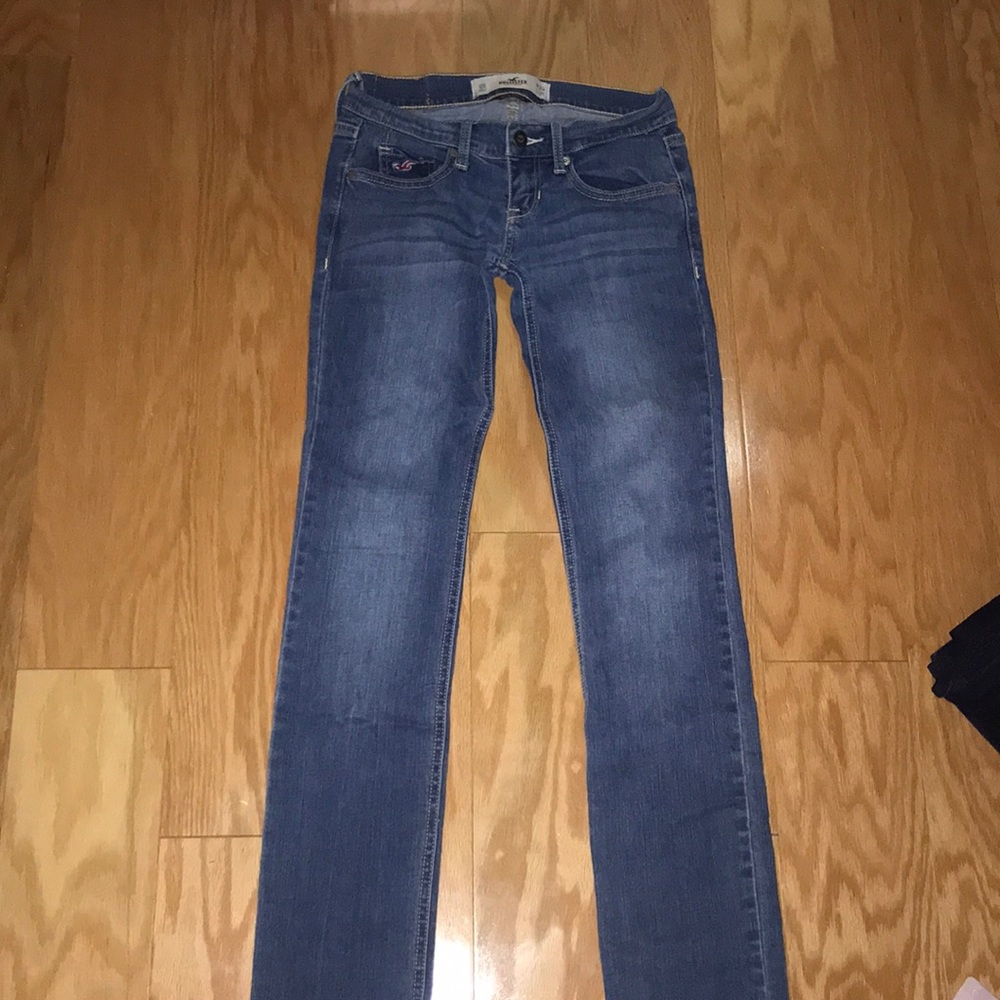 Hollister medium/light wash jean, Size 0S